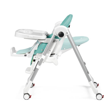 Scaun de masa 2in1 Prima Pappa Zero Follow Me, 0-15 kg, Tahiti Verde, Peg Perego 705481