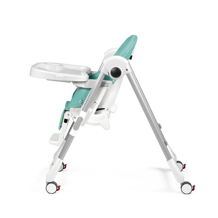 Scaun de masa 2in1 Prima Pappa Zero Follow Me, 0-15 kg, Tahiti Verde, Peg Perego 705477
