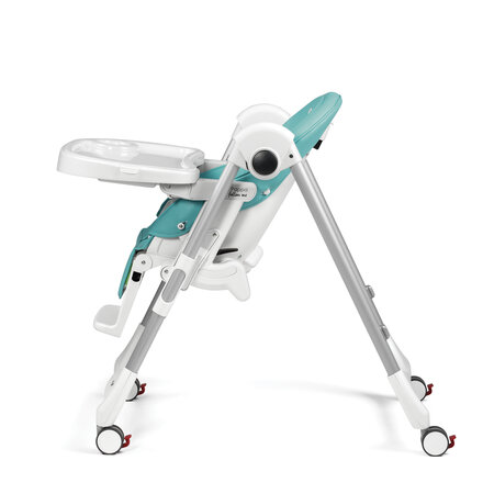 Scaun de masa 2in1 Prima Pappa Zero Follow Me, 0-15 kg, Tahiti Verde, Peg Perego 705476