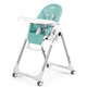 Scaun de masa 2in1 Prima Pappa Zero Follow Me, 0-15 kg, Tahiti Verde, Peg Perego 705472