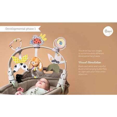 Jucarie pentru carucior Urban Garden, Arcada, + 0 luni, Taf Toys 705543