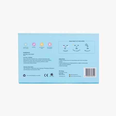 Set de vopseluri pentru fata, Rainbow Fun, Oh Flossy 705549