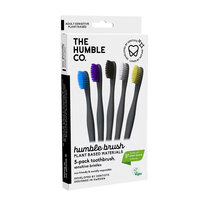 Periuta de dinti pe baza de plante Soft, 5 bucati, The Humble Co