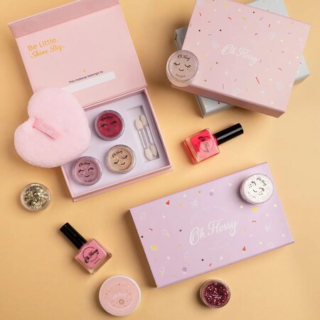 Mini set de machiaj pentru copii, Rainbow Fun, Oh Flossy 705597
