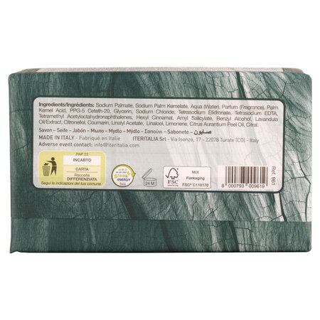 Sapun pentru barbati, Lemn Verde, 250 g, Iteritalia 705688