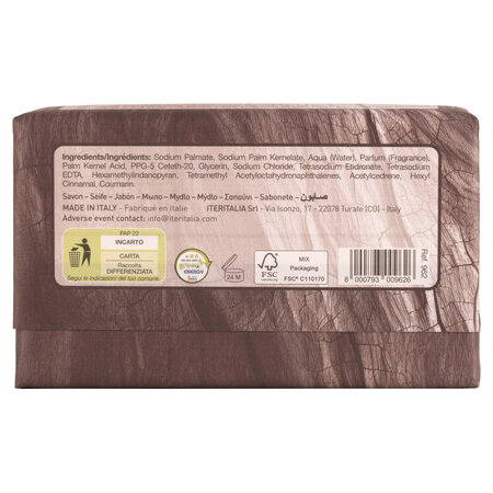 Sapun pentru barbati, Lemn si Condimente, 250 g, Iteritalia 705691