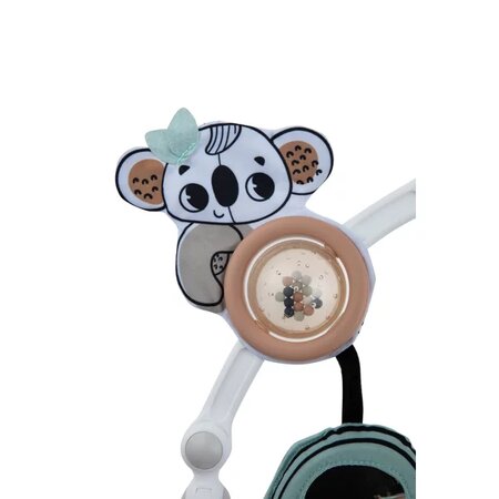 Jucarie pentru carucior Arcada Sunny Stroll, Black & White Decor, + 0 luni, Tiny Love 705702