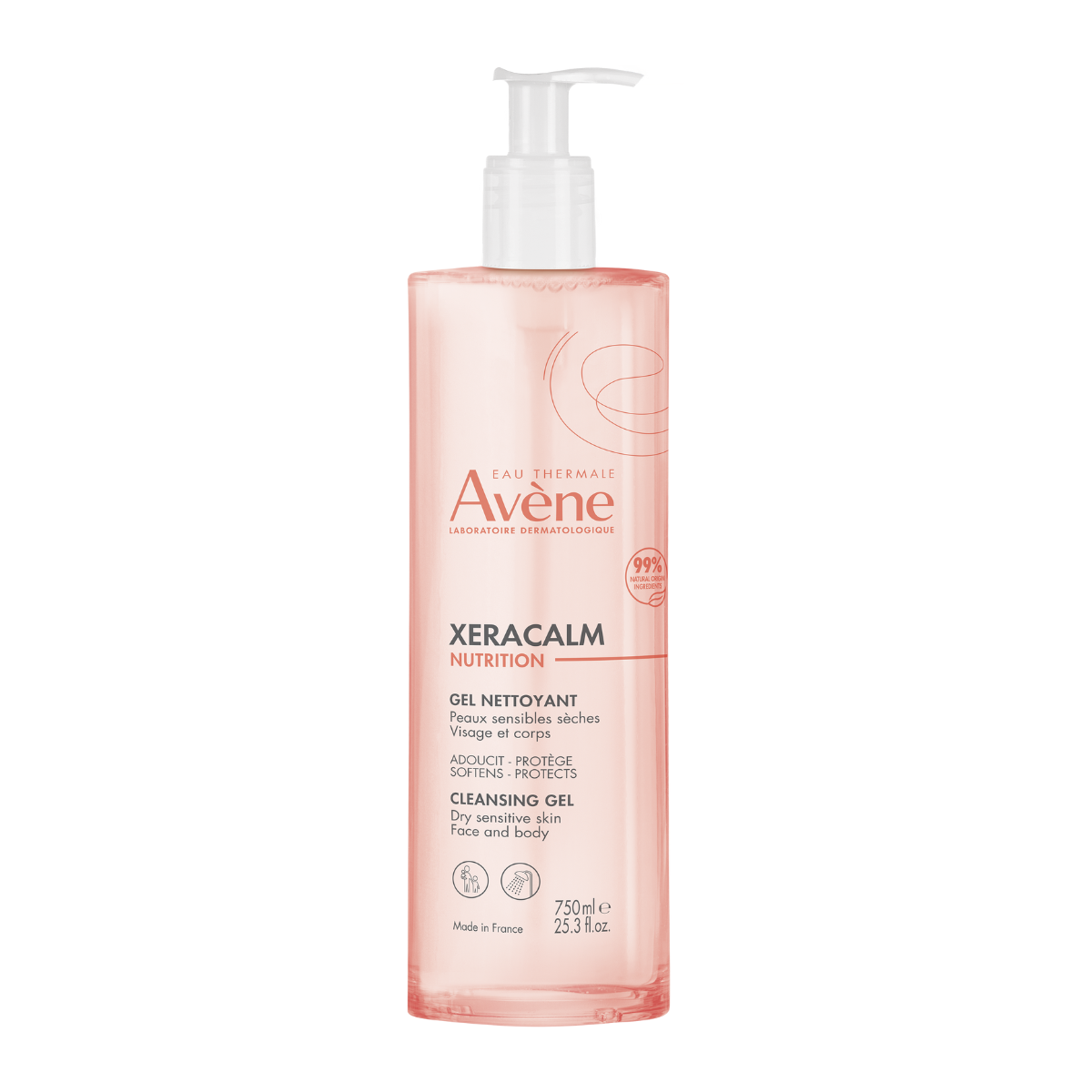 Gel de curatare XeraCalm Nutrition, 750 ml, Avene