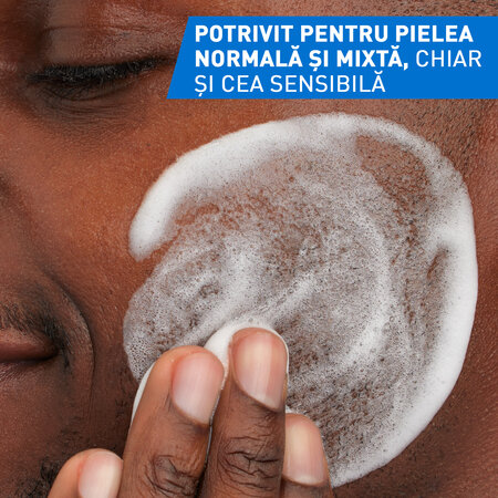 Spuma de curatare reechilibranta pentru ten normal si mixt, 148 ml, CeraVe 705745