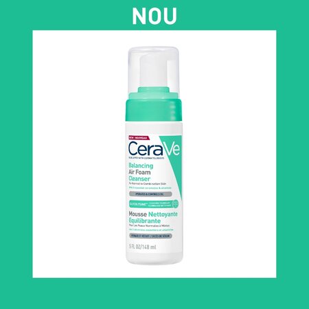 Spuma de curatare reechilibranta pentru ten normal si mixt, 148 ml, CeraVe 708452