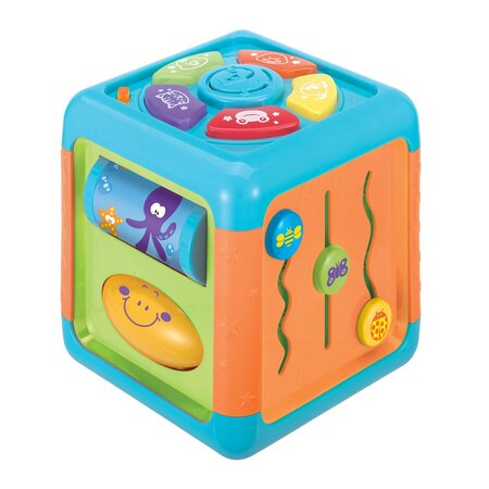 Cub educativ cu activitati, + 6 luni, Win Fun 705807