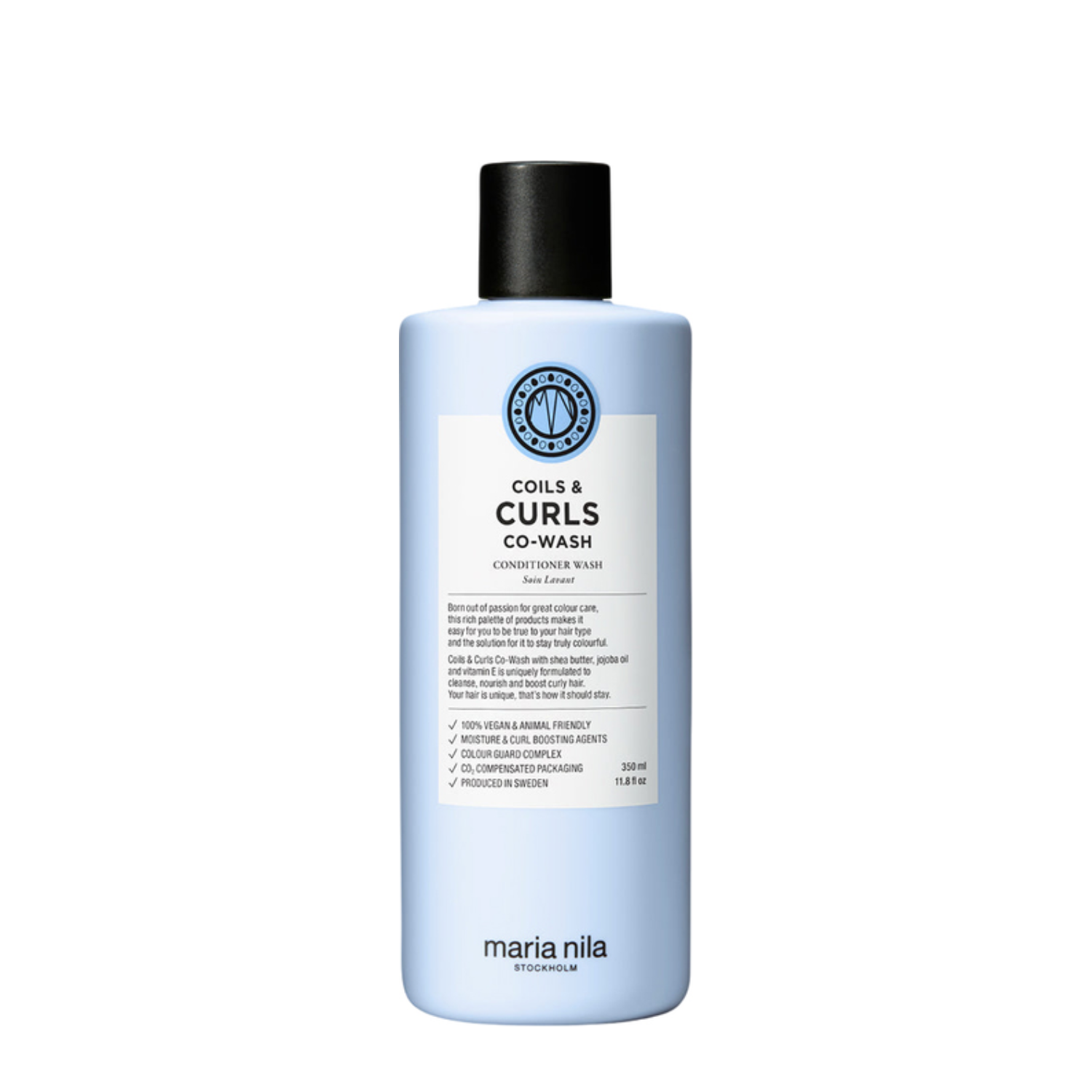 Balsam pentru parul ondulat si cret Coils & Curls, 350 ml, Maria Nila