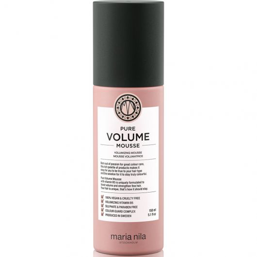 Spuma de par pentru volum Pure Volume, 150 ml, Maria Nila