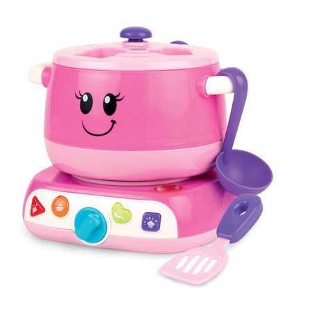 Jucarie interactiva 3 in 1, Oala Magica, + 18 luni, Winfun 705838