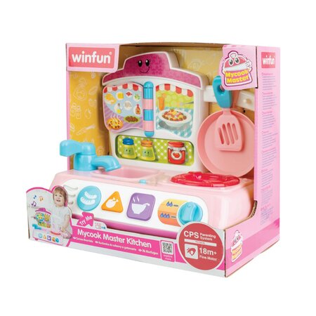 Jucarie interactiva, Bucatarie, + 18 ani, Winfun 705849