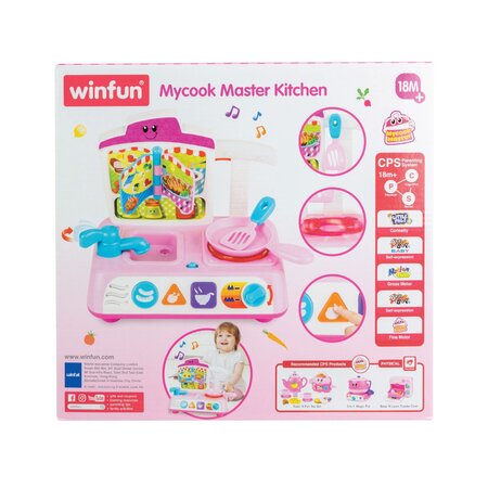 Jucarie interactiva, Bucatarie, + 18 ani, Winfun 705848