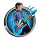 Jucarie interactiva, Chitara Rock, + 36 luni, Winfun 705862