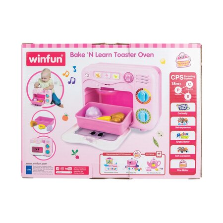 Jucarie interactiva Cuptor cu Microunde, + 18 luni, Winfun 706025