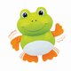 Jucarie de baie Broscuta Inatatoare, + 1 an, Winfun 706051