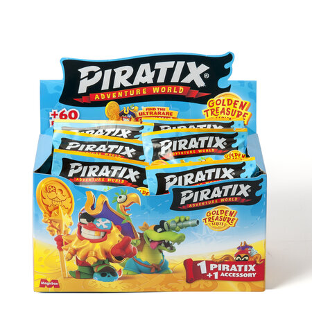 Figurina Golden Treasure, diverse modele, 3 ani+, Piratix 706093