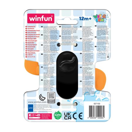 Jucarie de baie Pinguinul Inotator, + 1 an, Winfun 706062