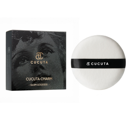 Powder Puff profesional, Glam Goddess, 1 bucata, Cucuta Beauty