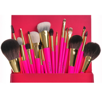 Set pensule profesionale, Cucutasangels Essentials, 19 piese, Cucuta Beauty
