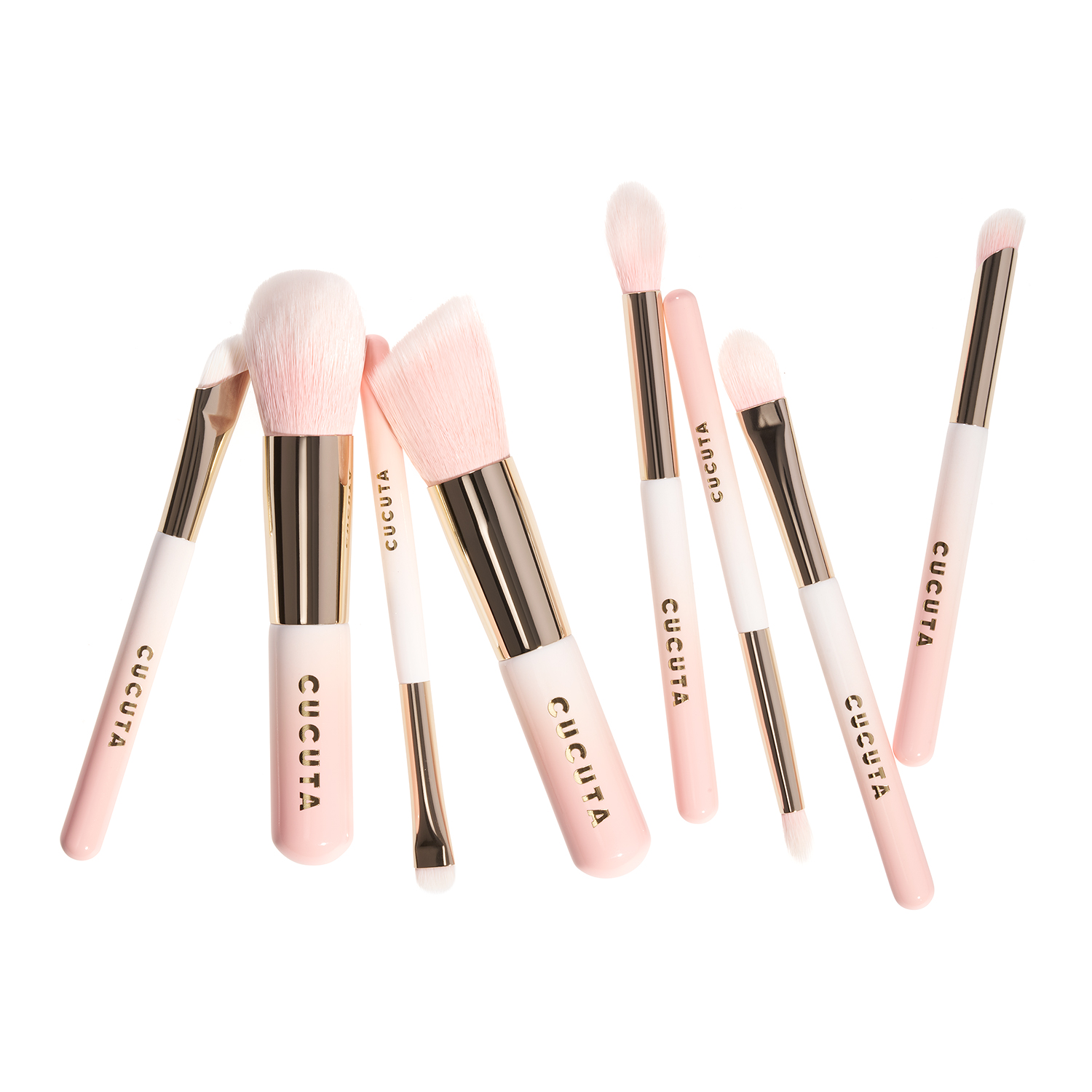 Pensule Machiaj Travel Edition, Angels Brush, Cucuta Beauty