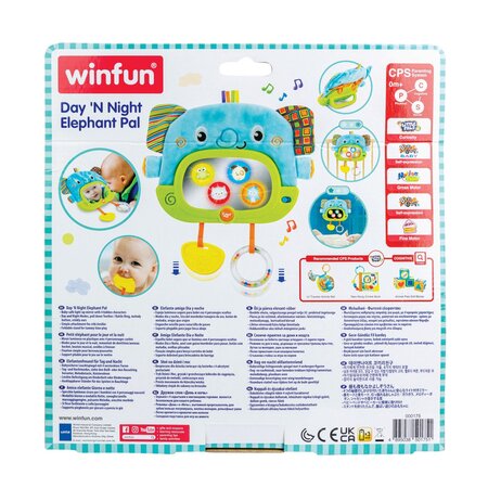 Jucarie Elefantel, + 0 luni, Winfun 706216