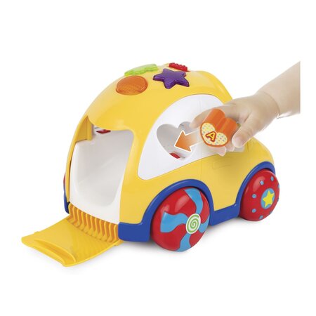 Jucarie cu sunete Masina de Sortat Forme, + 1 an, Winfun 706248