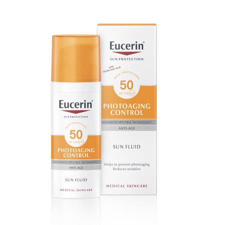 Fluid cu SPF 50+ Photoaging, 50 ml, Eucerin 706323