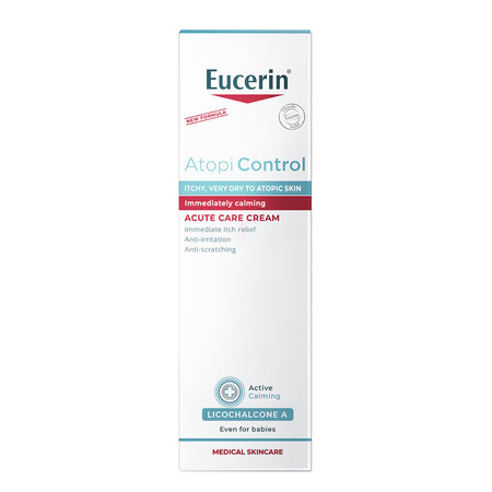 Crema pentru ingrijirea pielii in fazele acute AtopiControl, 40 ml, Eucerin 706342