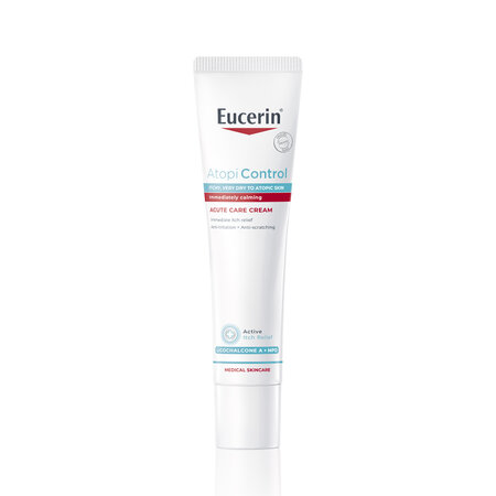 Crema pentru ingrijirea pielii in fazele acute AtopiControl, 40 ml, Eucerin 706347