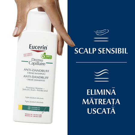 Sampon crema impotriva matretii Dermo Capillaire, 250 ml, Eucerin 706350