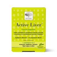 Active Liver, 30 comprimate, New Nordic