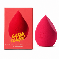 Buretel de machiaj profesional Satin Sculp, 1 bucata, Cucuta Beauty