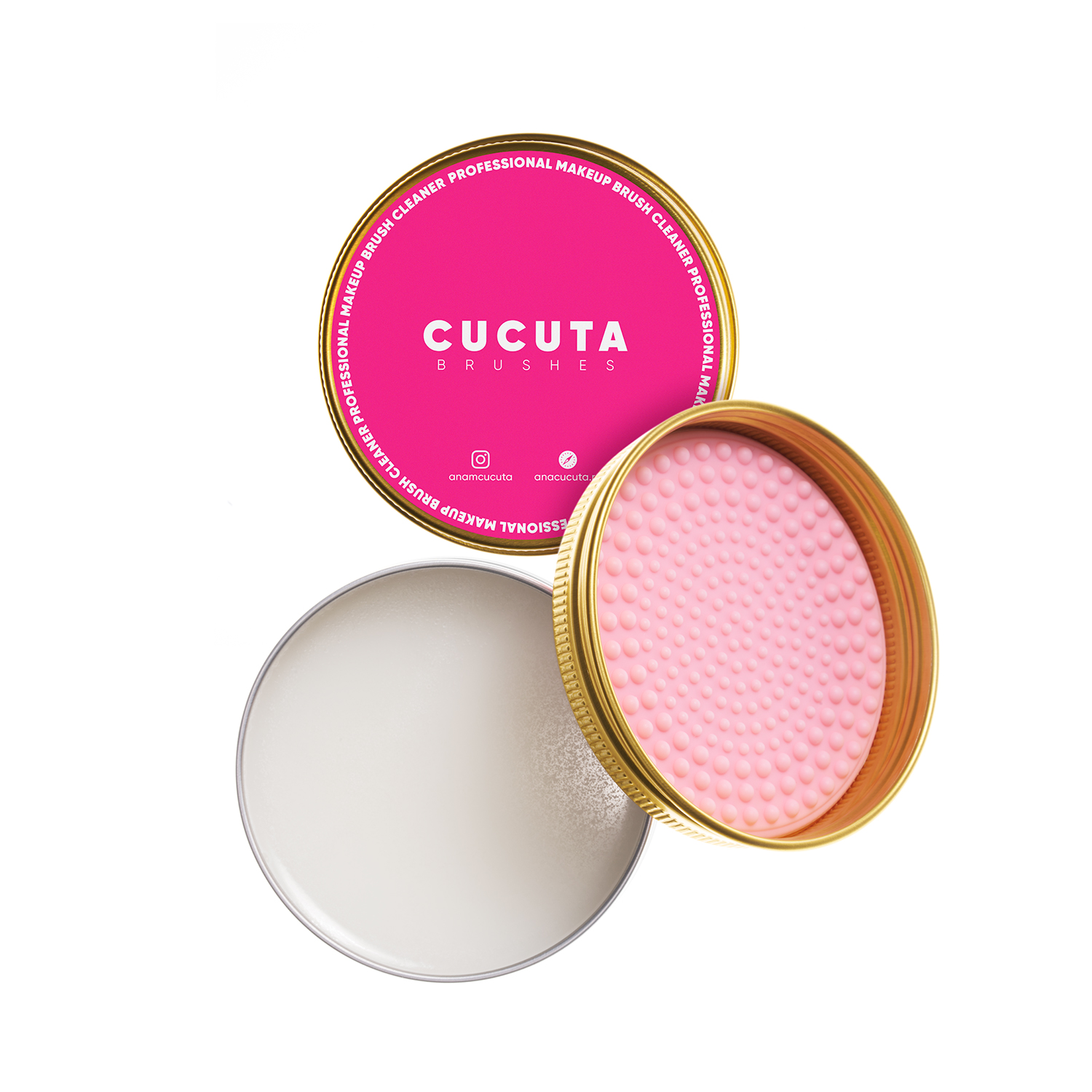Sapun profesional curatare pensule makeup, 50 g, Cucuta Beauty