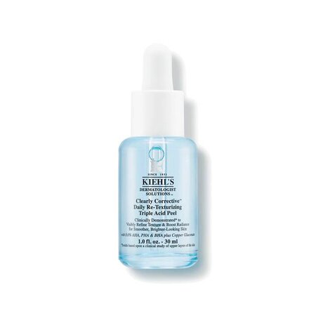 Peeling facial pentru luminozitate cu mix de triplu acizi,  AHA, BHA si PHA, 30 ml, Kiehl's