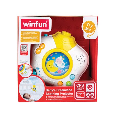 Proiector cu lumini si sunete, + 0 luni, Winfun 706455