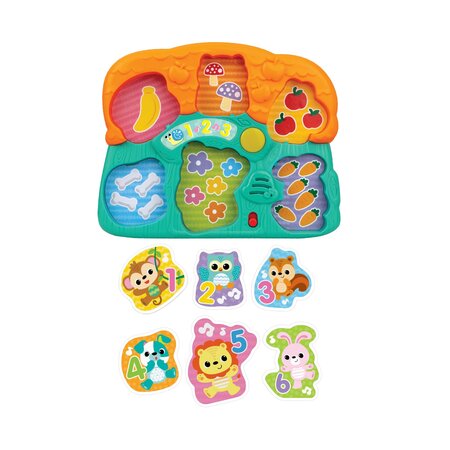 Puzzle cu sunete, + 1 an, Winfun 706467