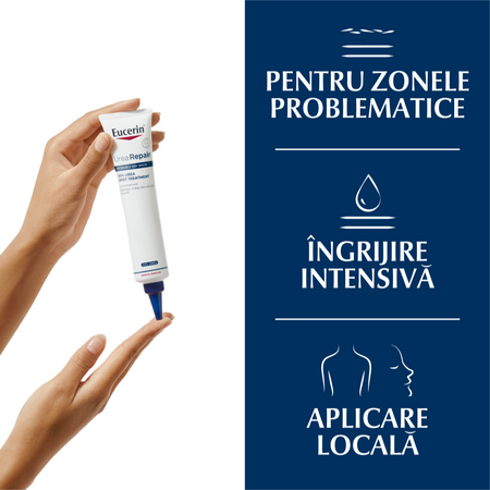 Tratament local pentru corp cu  30% uree Urea Repair, 75 ml, Eucerin 706508