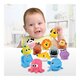 Set jucarii de baie, Animalute de la Ferma, + 6 luni, Winfun 706525