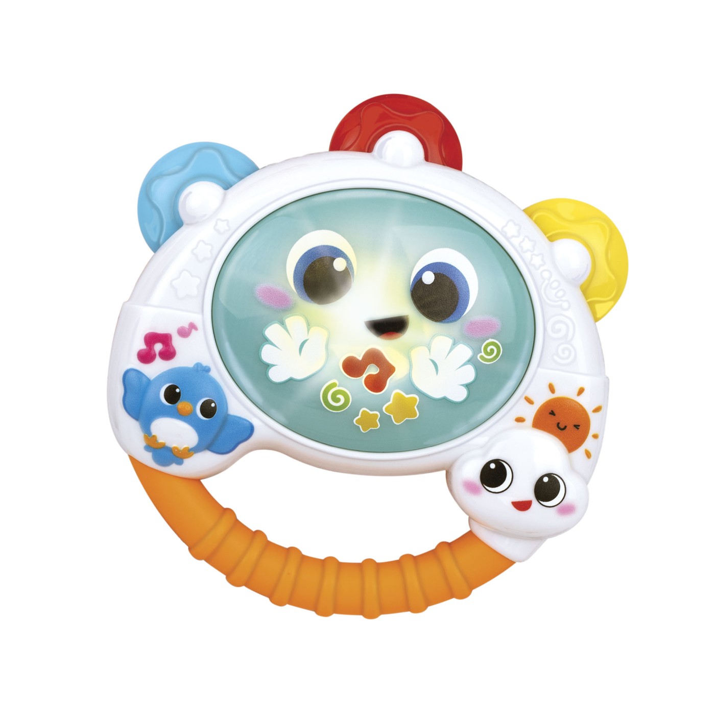 Jucarie Tamburina cu Sunete si Lumini, + 3 luni, Winfun