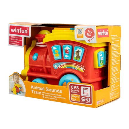 Jucarie Trenulet cu Sunete, + 6 luni, Winfun 706556