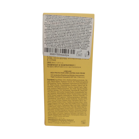 Crema pentru fata cu protectie solara SPF 50 + PA +++ High Protection, 30 ml, Lebelage 785354