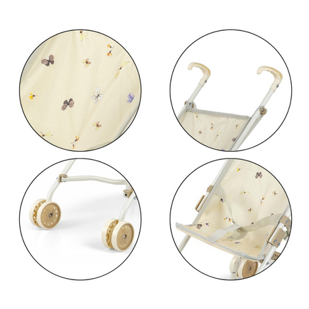 Carucior pentru papusi Julia Nature, + 3 ani, Milly Mally 706642