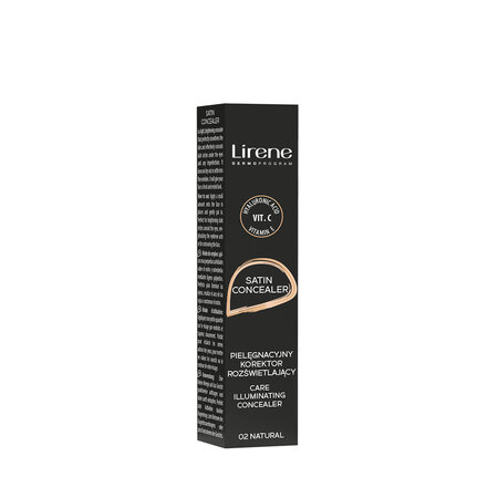 Fond de ten corector, 02 Natural, 10 ml, Lirene