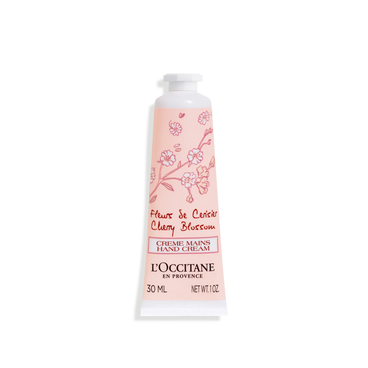 Crema de maini Cherry Blossom, 30 ml, L'Occitane