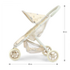Carucior pentru papusi Susie Nature, + 3 ani, Milly Mally 706694