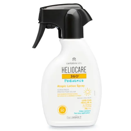 Lotiune spray de protectie solara cu SPF 50 pentru copii  Pediatrics Heliocare 360, 250 ml, Cantabria Labs